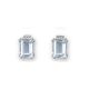 Aquamarine and Diamond Earrings