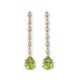 Peridot Drop Earrings