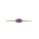 Amethyst Bar Brooch