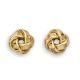 Gold Knot Earrings