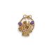 Amethyst Basket of Flowers Brooch