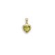 Heart Shaped Peridot Pendant