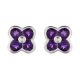 Amethyst Earrings - 00019979 | Heming Diamond Jewellers | London