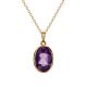 Amethyst Pendant - 00020976 | Heming Diamond Jewellers | London