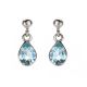 Aquamarine Drop Earrings - 00021002 | Heming Diamond Jewellers | London