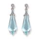 Aquamarine Earrings - 02021152 | Heming Diamond Jewellers | London