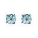 Aquamarine Earstuds - 01017671 | Heming Diamond Jewellers | London