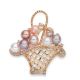 Basket Of Flowers Brooch - 01017607 | Heming Diamond Jewellers | London