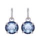 Blue Topaz and Sapphire Earrings - 02023282 | Heming Diamond Jewellers | London