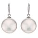 Coin Pearl Drop Earrings - 02020383 | Heming Diamond Jewellers | London