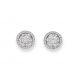 Diamond Cluster Earrings - 00021975 | Heming Diamond Jewellers | London