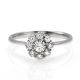 Diamond Cluster Ring - 00020500 | Heming Diamond Jewellers | London