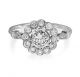 Diamond Cluster Ring - 00022476 | Heming Diamond Jewellers | London