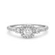 Diamond Cluster Ring - 00023021 | Heming Diamond Jewellers | London