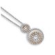 Diamond Double Circle Pendant - 00024324 | Heming Diamond Jewellers | London