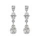 Diamond Drop Earrings - 00020857 | Heming Diamond Jewellers | London