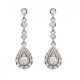 Diamond Drop Earrings - 00020866 | Heming Diamond Jewellers | London