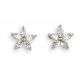 Diamond Flower Cluster Earrings - 00024798 | Heming Diamond Jewellers | London