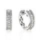 Diamond Hoop Earrings - 00020505 | Heming Diamond Jewellers | London