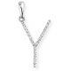 Diamond Initial 'Y' Pendant - 00018906 | Heming Diamond Jewellers | London