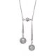 Diamond Negligée Pendant Necklace - 00019325 | Heming Diamond Jewellers | London