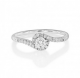 Diamond Solitaire Ring - 00022473 | Heming Diamond Jewellers | London