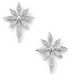 Diamond Starburst Earrings - 00020754 | Heming Diamond Jewellers | London