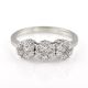 Diamond Triple Cluster Ring - 00020359 | Heming Diamond Jewellers | London