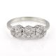 Diamond Triple Cluster Ring - 00021135 | Heming Diamond Jewellers | London