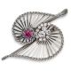 Double Clip Brooch - 02020996 | Heming Diamond Jewellers | London