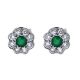 Emerald And Diamond Earrings - 02020845 | Heming Diamond Jewellers | London