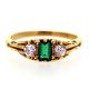 Emerald and Diamond Ring - 00007764 | Heming Diamond Jewellers | London