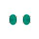 Emerald Stud Earrings - M19187 | Heming Diamond Jewellers | London