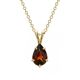 Garnet Drop Pendant - 00020987 | Heming Diamond Jewellers | London