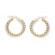 Gold Hoop Earrings - 02023529 | Heming Diamond Jewellers | London