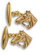 Horse head cufflinks - 00023855 | Heming Diamond Jewellers | London