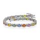 Multi Sapphire and Diamond Bracelet - 02022190 | Heming Diamond Jewellers | London