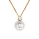 Pearl and Diamond Pendant - 00020107 | Heming Diamond Jewellers | London