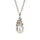 Pearl and Diamond Pendant - 00020978 | Heming Diamond Jewellers | London