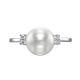 Pearl and Diamond Ring - 00022214 | Heming Diamond Jewellers | London