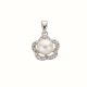 Pearl & Diamond Pendant - 02020597 | Heming Diamond Jewellers | London