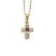 Ruby and Diamond Cross - 00021384 | Heming Diamond Jewellers | London