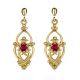 Ruby Drop Earrings - 00020959 | Heming Diamond Jewellers | London