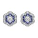 Sapphire and Diamond Clusters - 00019744 | Heming Diamond Jewellers | London