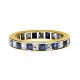 Sapphire and Diamond Full Eternity Ring - 00018700 | Heming Diamond Jewellers | London