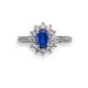 Sapphire and Diamond Ring - 03018250 | Heming Diamond Jewellers | London