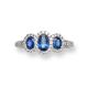 Sapphire & Diamond Ring - 02021365 | Heming Diamond Jewellers | London