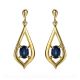 Sapphire Drop Earrings - 00020964 | Heming Diamond Jewellers | London