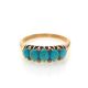 Turquoise and Diamond Ring - 00020220 | Heming Diamond Jewellers | London