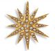 Victorian Pearl and Diamond Star Brooch - 02022608 | Heming Diamond Jewellers | London